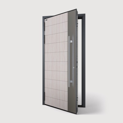 Уличная алюминиевая дверь с терморазрывом TX-1