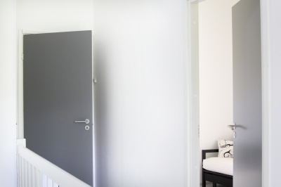 Дверь усиленная окрашенная SWEDOOR by Jeld-Wen Steady 411 фотография
