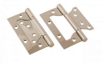 Петля-бабочка  ZM 100-125 мм, SN матовый никель