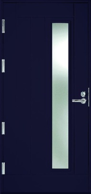 UOL12 Thermo KASKI со стеклом, Чёрная, Опция MUSTA 10*21, ЛЕВАЯ, 8765