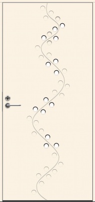 Теплая входная дверь SWEDOOR by Jeld-Wen Character Orchid Eco, M10x21, Правая