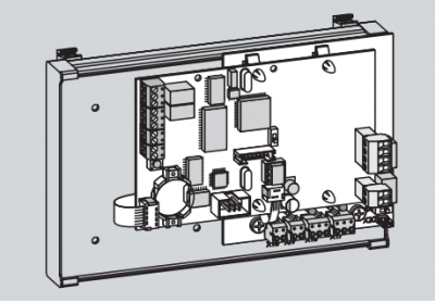 Плата dormakaba SVP-S 46 DCW® для монтажа на верхней рейке
