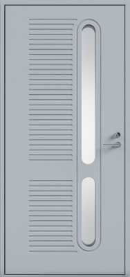 Дверь входная Kaski Future Regulus Thermo, Белый NCS S 0502-Y, 10*21, левое