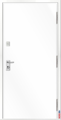 Тёплая входная дверь с терморазрывом NORD 85 Термико НР-11 фотография