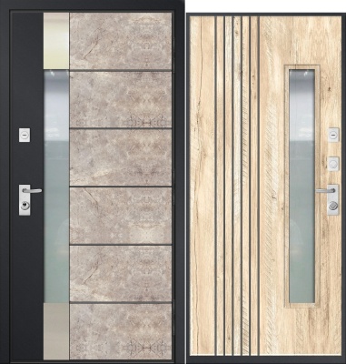 Тёплая входная дверь с терморазрывом ALASKA V5.0 фотография