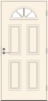  Теплая входная дверь SWEDOOR by Jeld-Wen Classic Clementti Eco, M10x21, Правая