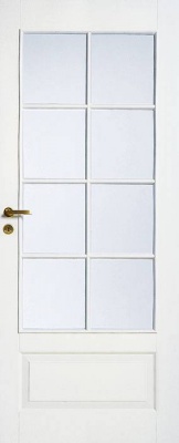 Дверь белая филенчатая SWEDOOR by Jeld-Wen Style 42,  М8x21,  Левая