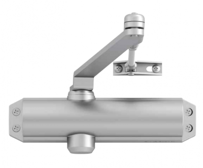 Доводчик ASSA-Abloy (Асса-Аблой) DC120 с рычаговой тягой и фиксатором открытого положения (ФОП)