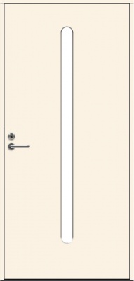 Теплая входная дверь SWEDOOR by Jeld-Wen Character Drop Eco, М10x21, Правая