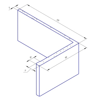 Добор L135 телескопический