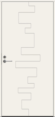 Теплая входная дверь SWEDOOR by Jeld-Wen Character Pictor Eco