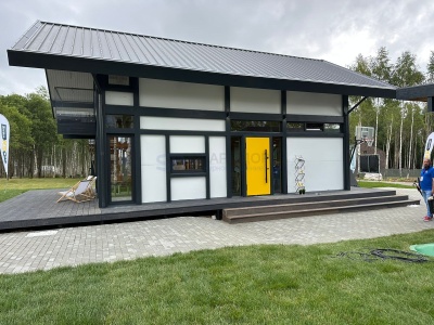 Тёплая входная дверь с терморазрывом NORD 85 Термико НР-11 фотография