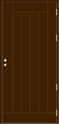 UO1 Thermo KASKI глухая, Коричневая, 10*23, ПРАВАЯ, 8765 