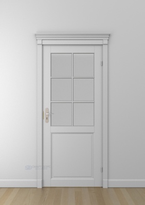 SD Дверной наличник фрезерованный по всей длине 70х16х2200 мм, окрашенный фотография
