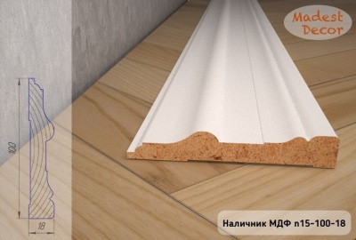 Наличник МДФ n15-100-18 фотография