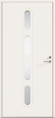 Дверь входная Kaski Future Spica Thermo, Белый NCS S 0502-Y, 10*21, левое