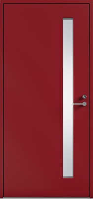 Дверь входная Kaski Future Vega Thermo, Белый NCS S 0502-Y, 10*21, левое