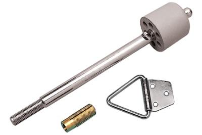 Дверной стопор c анкерным креплением UT886/220 FE/ZN (PISLA 886/220) цинк