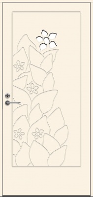 Теплая входная дверь SWEDOOR by Jeld-Wen Character Lilly Eco, М10x21, Правая