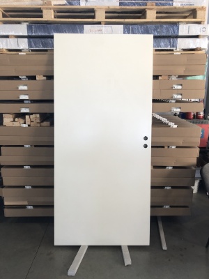 Дверь белая гладкая SWEDOOR by Jeld-Wen Easy 201, М10*21, №26 фотография