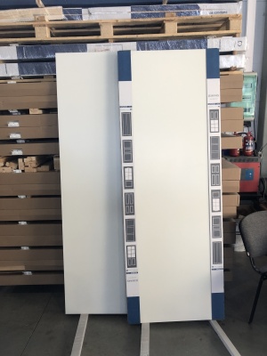 Дверь белая гладкая SWEDOOR by Jeld-Wen Stable 401, М8*21, №27 фотография