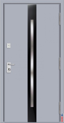 Тёплая входная дверь с терморазрывом НОРД 85 Термико НС-15