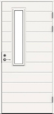 Теплая входная дверь SWEDOOR by Jeld-Wen Function F1893 W22
