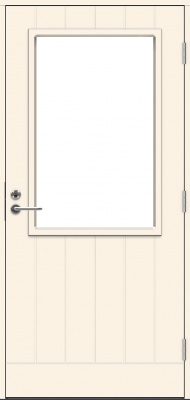 Входная дверь для террас и балконов SWEDOOR by Jeld-Wen Terrace Vanern Eco, M10x21, Правая