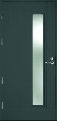UOL12 Thermo KASKI со стеклом, Серая, 9*21, ЛЕВАЯ, LC200