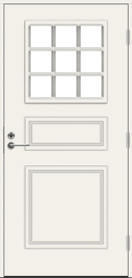 Теплая входная дверь SWEDOOR by Jeld-Wen Classic Ives Eco