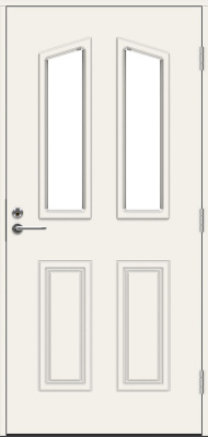 Теплая входная дверь SWEDOOR by Jeld-Wen Classic Rossini Eco