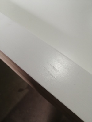 УЦЕНКА (№46) UO1 (O109GL) KASKI глухая, NCS S 0502-Y, 9*21, ЛЕВАЯ, замок ASSA 8765