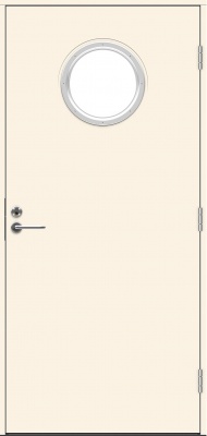 Теплая входная дверь SWEDOOR by Jeld-Wen Function Hudson Eco, М10x21, Правая