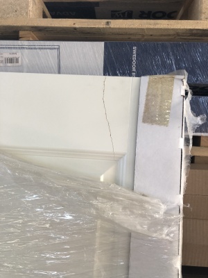 Дверь белая филенчатая SWEDOOR by Jeld-Wen Style 2, М9*21, левая, №8 фотография