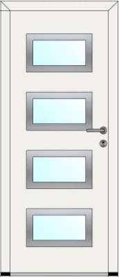 Входная дверь для частного дома TP-6