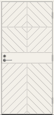 Теплая входная дверь SWEDOOR by Jeld-Wen Classic Grieg Eco