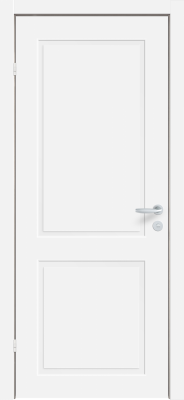  Дверь белая филенчатая Nord Fin Doors 31, Белый NCS S 0502-Y, M10x21, Левая