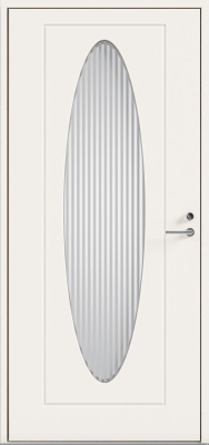 Дверь входная Kaski Future Meissa Thermo, Белый NCS S 0502-Y, 10*21, левое