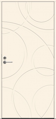 Теплая входная дверь SWEDOOR by Jeld-Wen Character Orion Eco, M10x21, Правая