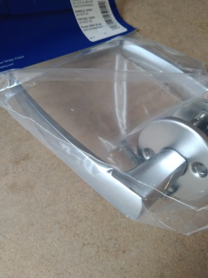 Ручка нажимная Abloy (Аблой) Polarita 16/001 Zn/Hcr 40  фотография