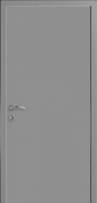 Дверь Kapelli противопожарная EI30, моноколор, М7x21, Моноколор 7040, правая
