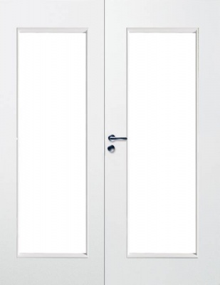 Дверь гладкая SWEDOOR by Jeld-Wen Easy 210 Двустворчатая