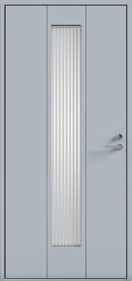 Дверь входная Kaski Future Mimosa Thermo, Белый NCS S 0502-Y, 10*21, левое