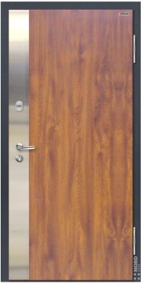 Тёплая входная дверь с терморазрывом NORD 70 НР-13 фотография