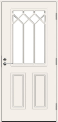 Теплая входная дверь SWEDOOR by Jeld-Wen Classic Corelli Eco