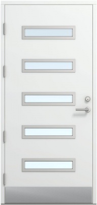 Дверь входная Kaski Ounas Thermo, Белый NCS S 0502-Y, M10x21, Левая