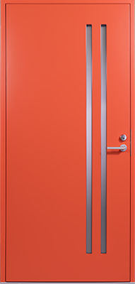 Дверь входная Kaski Future Sirius Thermo, Белый NCS S 0502-Y, 10*21, левое