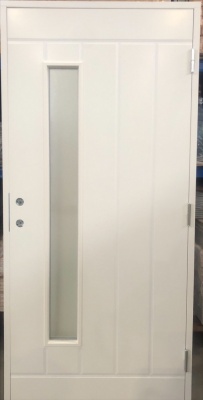 Tallinn KASKI со стеклом, Белая, 10*21, ПРАВАЯ, 8765 