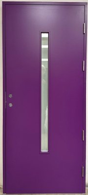 Дверь входная Kaski FE810N Thermo, двухцветная, М23, с замком ABLOY LC200