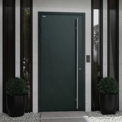 Уличная алюминиевая дверь с терморазрывом TX-12